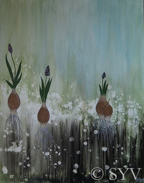 "Hyacinths" - Sarah Y. Varnam