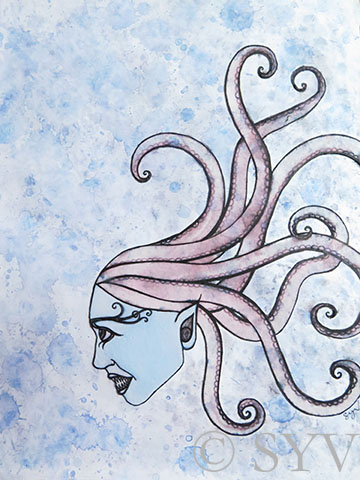 "Medusa (Octo)" - Sarah Y. Varnam