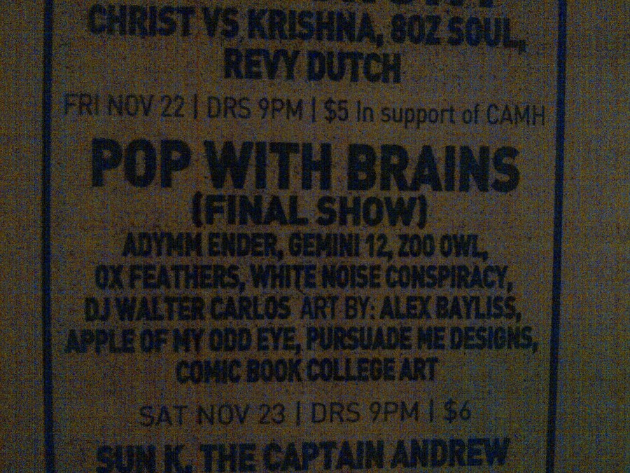 @ Pop with Brains