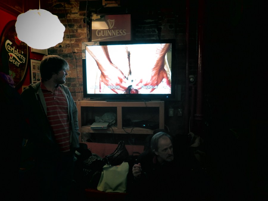 One of the more deliberately provocative videos of the night.