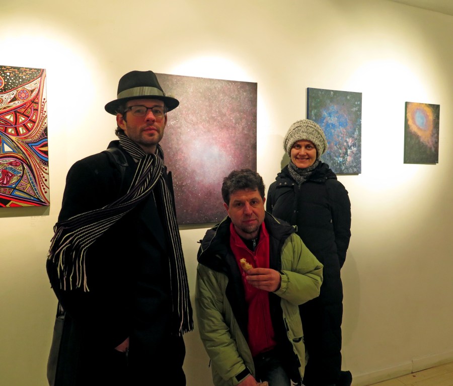 Devin, my stepdad, and my mom.