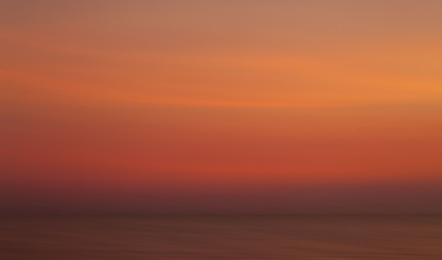 "Lake Huron at Dusk" - Sean G. Marjoram