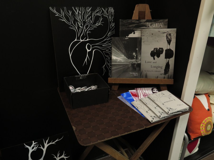 Apple of my Odd Eye's Arts Market stall