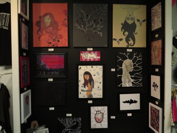 Apple of my Odd Eye's Arts Market stall