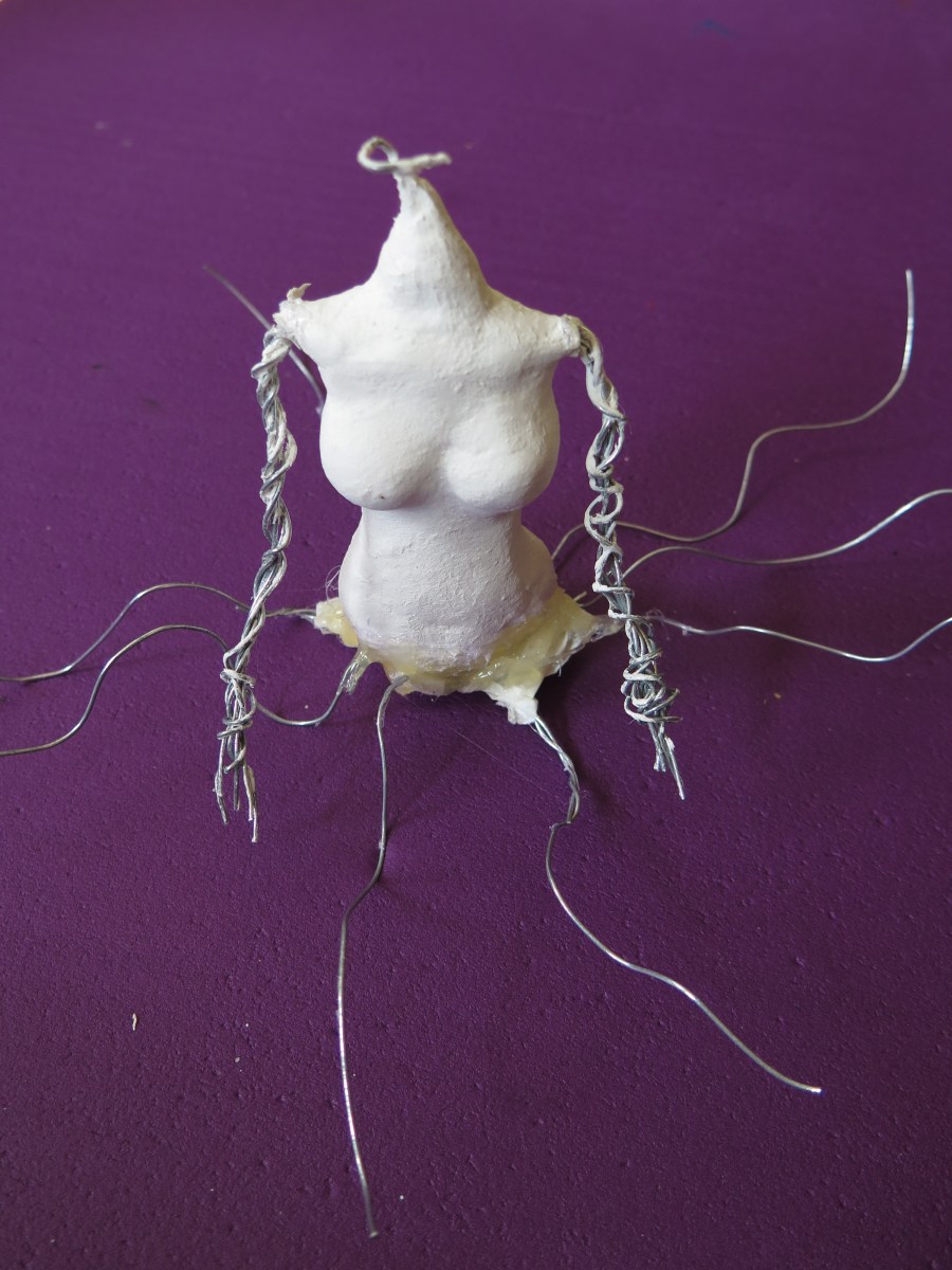 "Octonidia" in progress - Sarah Y. Varnam