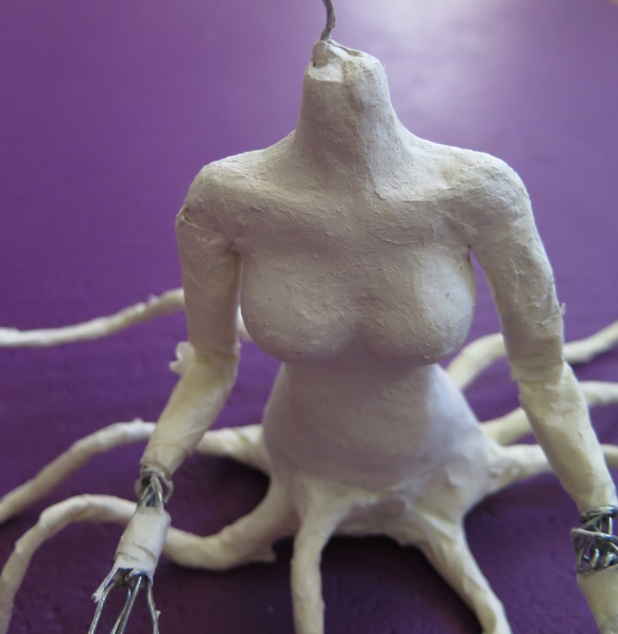 "Octonidia" in progress - Sarah Y. Varnam