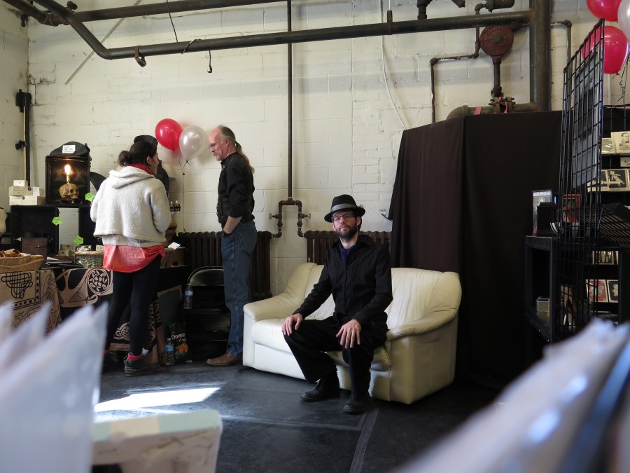 The view from the Apple of my Odd Eye table, part one.