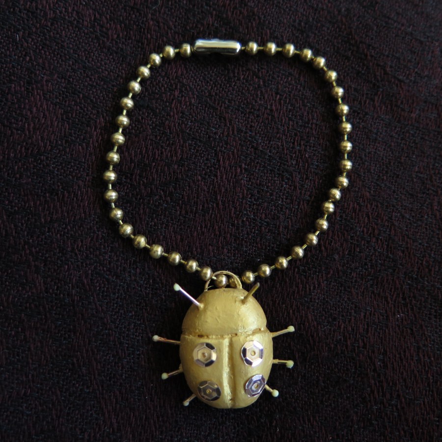 Scarab beetle bracelet by Sarah