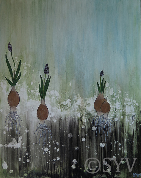 "Hyacinths" - Sarah Y. Varnam