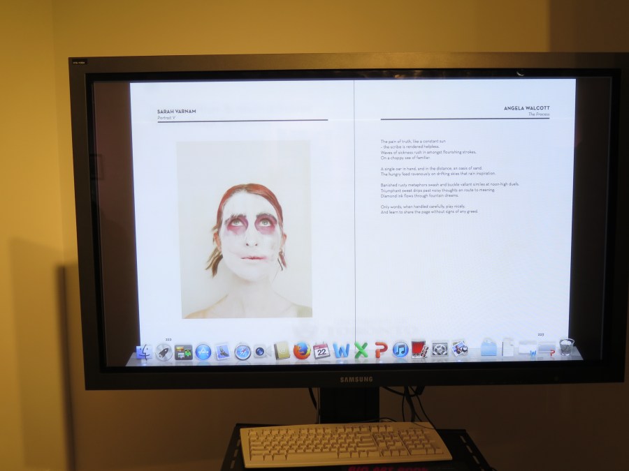 Sarah's piece in the Scarborough Big Art Book